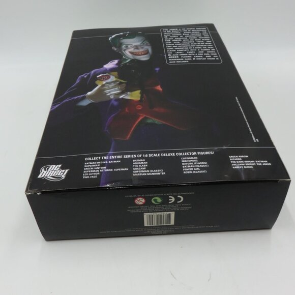 JOKER Deluxe Collector Action Figure 1:6 by DC Direct NIB 13" - Picture 8 of 14